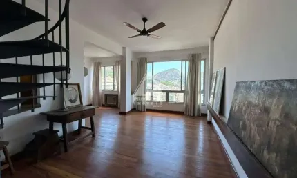 Cobertura à venda, 3 quartos, 1 suíte, 1 vaga, botafogo - rio de janeiro/rj