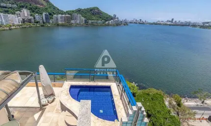 Cobertura à venda, 4 quartos, 4 suítes, 4 vagas, lagoa - rio de janeiro/rj
