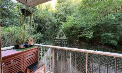 Apartamento à venda, 2 quartos, 1 suíte, 2 vagas, lagoa - rio de janeiro/rj