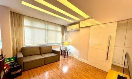 Sala quarto no humaitá reformado disponível para venda na privilégio imóveis