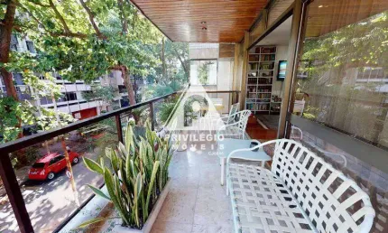 Apartamento 4 quartos, suítes, varandas, 200 mts, 1 vaga de garagem, em ipanema.