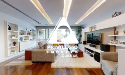 Apartamento à venda, 3 quartos, 1 suíte, 2 vagas, lagoa - rio de janeiro/rj