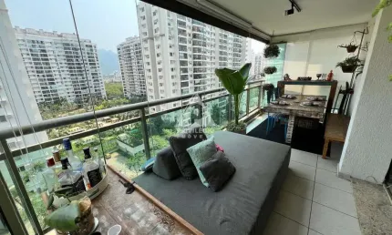 Apartamento à venda, 2 quartos, 1 suíte, 1 vaga, barra olímpica - rio de janeiro/rj