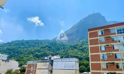 3 quartos, 1 suíte, vista cristo e montanhas, localização nobre do jardim botânico.