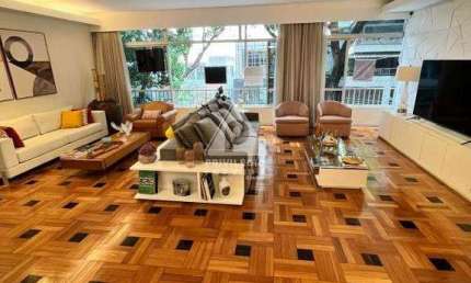 203m², 3 quartos, 2 suítes, 1 vaga, quadrilátero de Ipanema