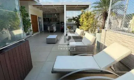 Cobertura à venda, 3 quartos, 1 suíte, 3 vagas, botafogo - rio de janeiro/rj