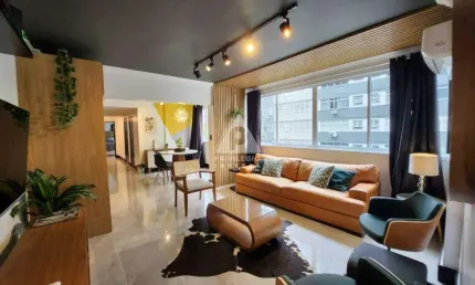 Apartamento à venda, 3 quartos, reformado, junto ao metrô – leblon, rj