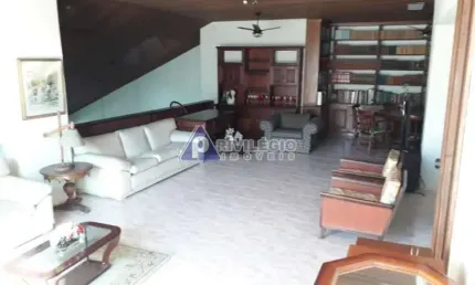 Cobertura à venda, 5 quartos, 1 suíte, 2 vagas, são conrado - rio de janeiro/rj