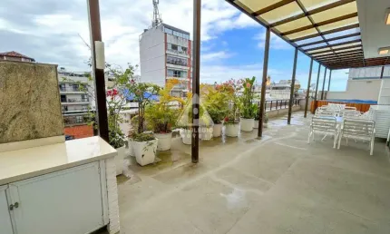 Cobertura com 4 quartos e 431 m² - 5 vagas - leblon