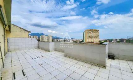 Cobertura à venda, 3 quartos, 2 vagas, taquara - rio de janeiro/rj
