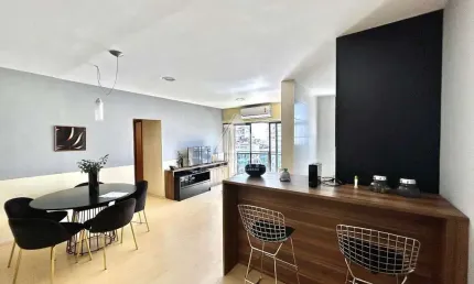 Flat no leblon com vista mar e cristo – 2 quartos e lazer completo