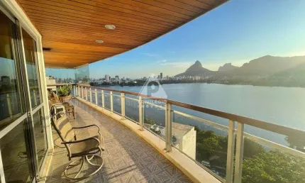 Apartamento à venda, 4 quartos, 1 suíte, 2 vagas, lagoa - rio de janeiro/rj