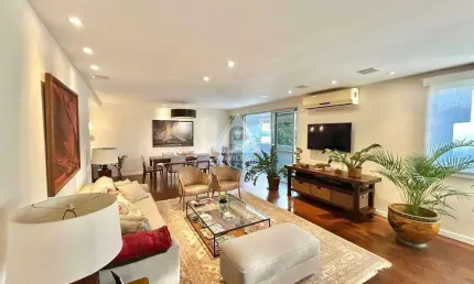 Leblon | 4 quartos, varanda, 2 vagas – 192m² pronto para morar!