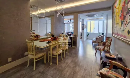 Apartamento mobiliado e reformado próximo à praia na av. atlântica