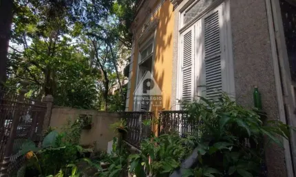 Casa de rua à venda, 3 quartos, Laranjeiras - RIO DE JANEIRO/RJ