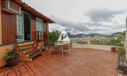 Casa à venda, 6 quartos, 5 suítes, 1 vaga, santa teresa - rio de janeiro/rj