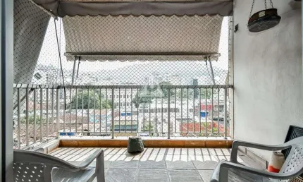 Laranjeiras- 3 quartos com dependência e 2 vagas escrituradas!