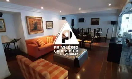 Casa de rua à venda, 4 quartos, 1 suíte, 2 vagas, laranjeiras - rio de janeiro/rj