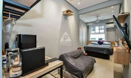 Kitnet / stúdio à venda na rua sá ferreira, --, copacabana, rio de janeiro, 25 m2 por r$ 550.000