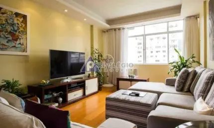 Cobertura à venda, 4 quartos, 1 suíte, 1 vaga, laranjeiras - rio de janeiro/rj