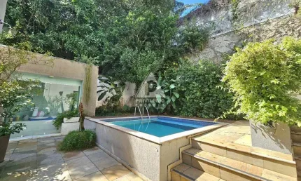 Casa duplex à venda, 7 quartos, 6 vagas, santa teresa - rio de janeiro/rj