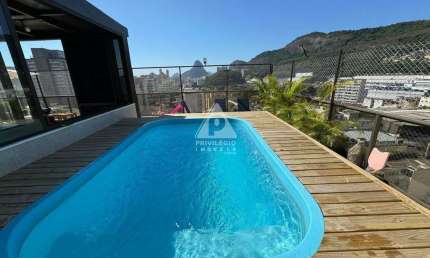 Cobertura à venda, 4 quartos, 2 suítes, 2 vagas, Botafogo - RIO DE JANEIRO/RJ