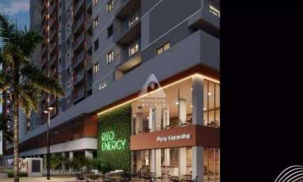 RIO ENERGY, apartamento tipo Stúdio, novo, com infraestrutura completa, a venda no Porto Maravilha