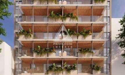 Apartamento à venda, 2 quartos, 1 suíte, 1 vaga, humaitá - rio de janeiro/rj