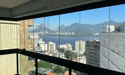 Imóvel para venda tem 205 metros quadrados com 3 quartos em Lagoa - Rio de Janeiro - RJ