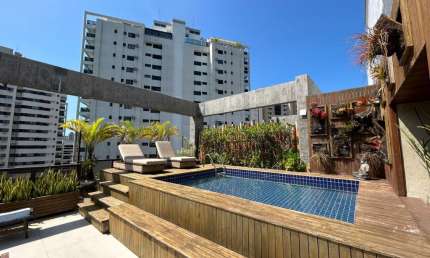 Cobertura espetacular à venda no condominio Marina Barrabella, more a poucos metros da praia da Barra da Tijuca, Rio de Janeiro, RJ