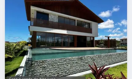 Casa a venda 6 suítes alto padrão no Piscinas Naturais em Praia do Forte - Bahia