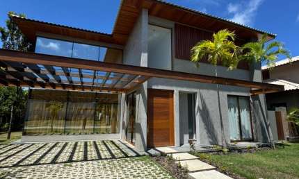 Casa nova 5 suítes 360 m2 Ilha dos Pássaros em Praia do Forte