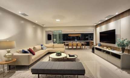 Apartamento 3 suítes com sala ampliada 180 m2 vista mar Greenville Ludco