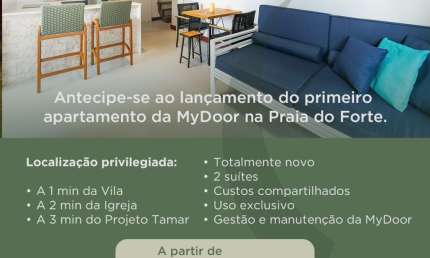 Apartamento com 2 quartos à venda na Rodovia BA-099, Praia do Forte, Mata de São João