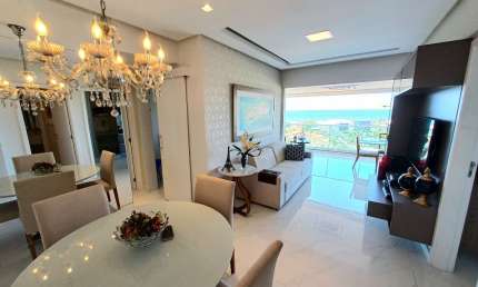 Apartamento a venda 3/4 sendo 1 suíte 89 m2 Vista Mar no Mário Cravo- Pituaçú