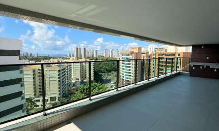 Apartamento a venda andar alto 4 suítes 220 m2 Mansão Bellagio – Alphaville Salvador 1