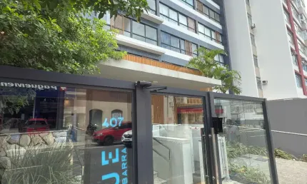 Apartamento a venda 1/4 sala com suíte e varanda, 35 m2 no BLUE BARRA