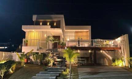 Casa a venda 4 suítes PORTEIRA FECHADA  no Alphaville Litoral Norte 3