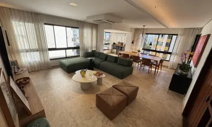 Apartamento 3 suítes 181 m2 MOBILIADO no Caminho das Árvores