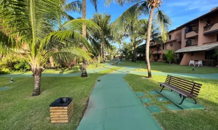 Apto a venda summer house genipabu - guarajuba/ba - pé na areia