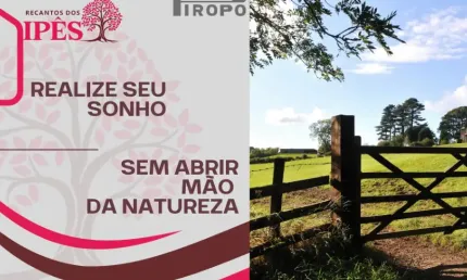 Já pensou em morar ou investir em um lugar cercado pela natureza, com conforto, segurança e liberdade?