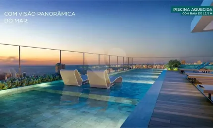 Apartamento com 1 quarto à venda na Rua Tenente Benévolo, 1489, Meireles, Fortaleza