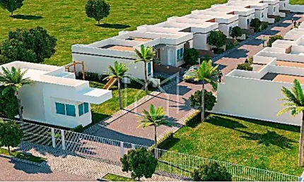 Casa em condomínio fechado com 2 quartos à venda na Avenida Antônio Gomes Correa, 1116, Parque dos Anjos, Gravataí, 43 m2 por R$ 189.900