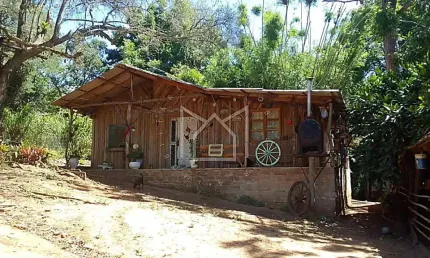 Chácara / sítio com 3 quartos à venda na Rua Dom Amelivia, São Cristóvão, Gravataí, 61 m2 por R$ 450.000