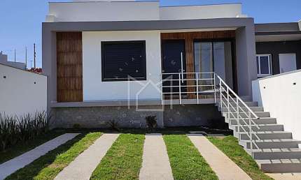 Casa em condomínio fechado com 3 quartos à venda na rua rodrigues, Cadiz, Gravataí, 87 m2 por R$ 580.000