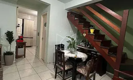 Casa em condomínio fechado com 2 quartos à venda na Rua Dom Feliciano, 205, Santa Cruz, Gravataí, 54 m2 por R$ 233.200