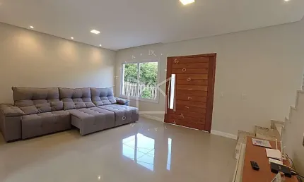 Casa em condomínio fechado com 3 quartos à venda na Rua Antônio Ramos, Villa Lucchesi, Gravataí, 110 m2 por R$ 899.000