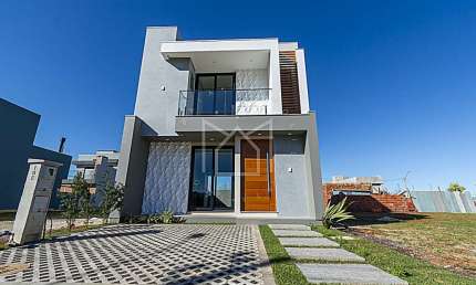 Casa em condomínio fechado com 3 quartos à venda na Avenida Centenário, 1011, Passo das Pedras, Gravataí, 127 m2 por R$ 769.000