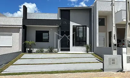 Casa em condomínio fechado com 3 quartos à venda na Rua Adão Manoel Mendes, Loteamento Jardim Timbaúva, Gravataí, 85 m2 por R$ 499.000