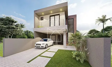 Casa com 3 quartos à venda na rua anita luzia braun, loteamento jardim timbaúva, gravataí, 145 m2 por r$ 799.000